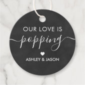 我々の愛は、ポップコーン結婚シャルボード フェイバータグ (正面)