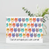 我々の招待の梟 招待状 (スタンド正面)