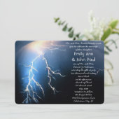 我々の新しい冒険が始まると彼女は私の世界を揺るがす 招待状 (スタンド正面)