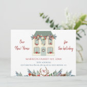 我々の新しい家のための休日のグリーンハウス移動 案内状 (スタンド正面)