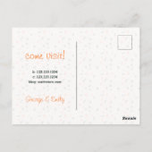 我々の新しい家 – テキサス州の動く発表 ポストカード (裏面)