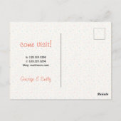 我々の新しい家 – テキサス州の動く発表 ポストカード (裏面)