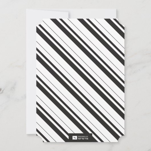 我々の新しい小さな男は男の子の赤ちゃんシャワーを途中にある 招待状 (裏面)