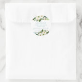 我々の旅の地図に賛成してくれてありがとう ラウンドシール (バッグ)