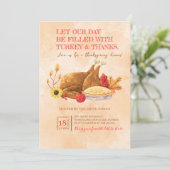 我々の日を七面鳥で満たせ感謝していよ 招待状 (スタンド正面)