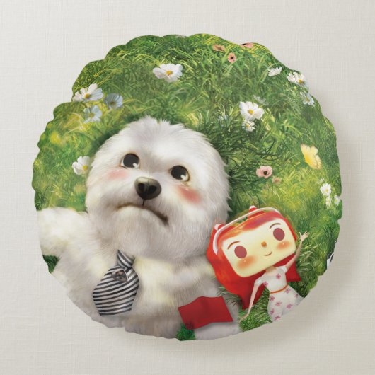 我々の時代 ラウンドクッション (正面)