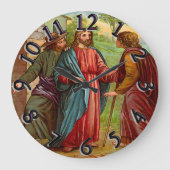 我々の時計に従う ラージ壁時計 (正面)