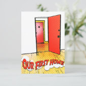我々の最初のホーム漫画の扉 招待状 (スタンド正面)