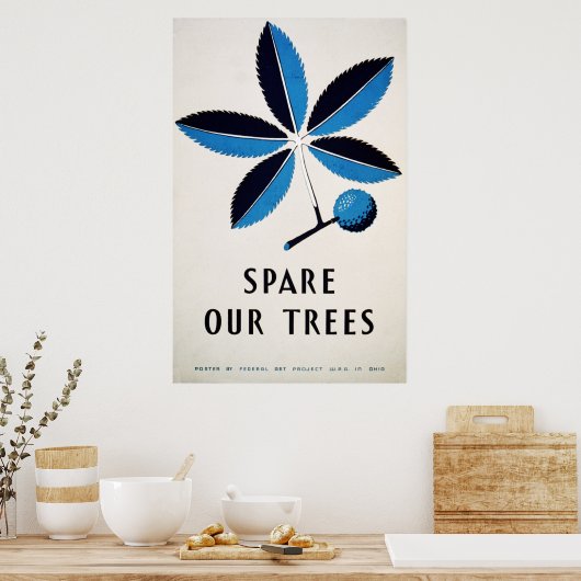 我々の木を切り開く ポスター (キッチン)