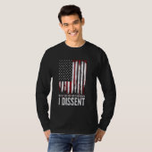 我々の民主主義に対する恐怖を持って私は反動する免疫法 Tシャツ (正面フル)