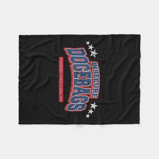 我々の民主主義を台無しにする安全でないアンチ フリースブランケット (正面(横))