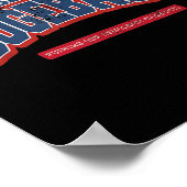 我々の民主主義を台無しにする安全でないアンチ ポスター (角)