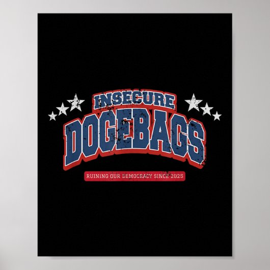 我々の民主主義を台無しにする安全でないアンチ ポスター (正面)