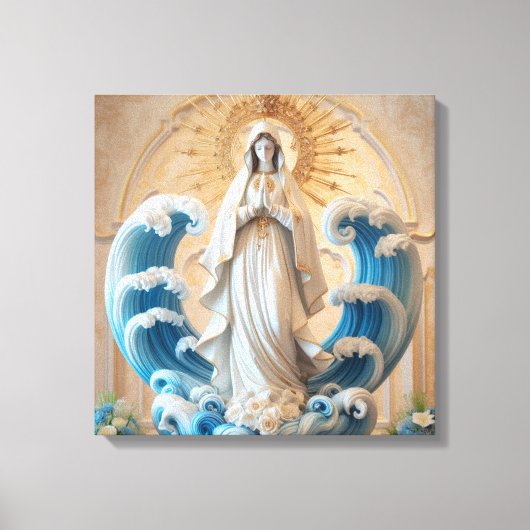 我々の海の女神4 キャンバスプリント (正面)