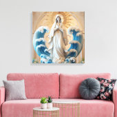 我々の海の女神4 キャンバスプリント (インサイチュ (リビング))