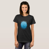 我々の海保護を未来の地球の惑星Wa Tシャツ (正面フル)