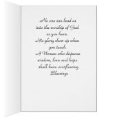 我々の牧師「レディ」に (内側 (右))