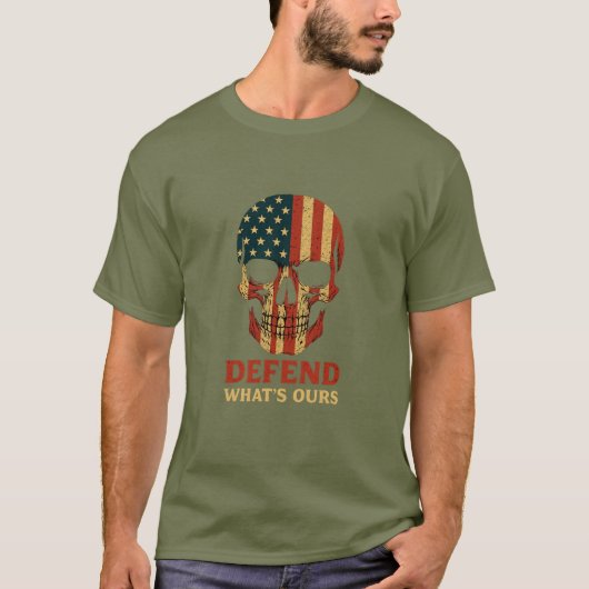 我々の物を守る Tシャツ (正面)