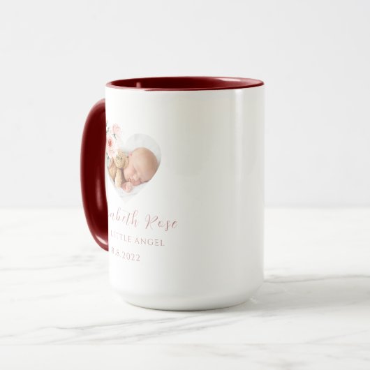 我々の生まれたばかりの小さな天使のマグカップ マグカップ (正面左)