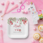 我々の目の甘いリンゴ | 誕生日2 ペーパープレート (パーティー)