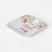 我々の目の甘いリンゴ | 誕生日2 ペーパープレート (傾斜あり)