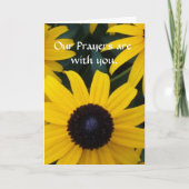 我々の祈りの言葉は君と一緒だ カード (正面)