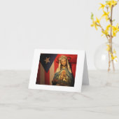 我々の神の御意 カード (黄色い花)