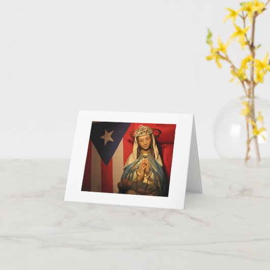 我々の神の御意 カード (黄色い花)