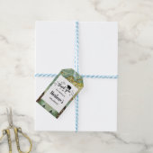 我々の素晴らしアドベンチャーヴィンテージマップベア ギフトタグ (より糸付き)