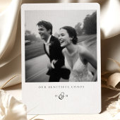 「我々の美しいカオス」写真サンキューカード 招待状