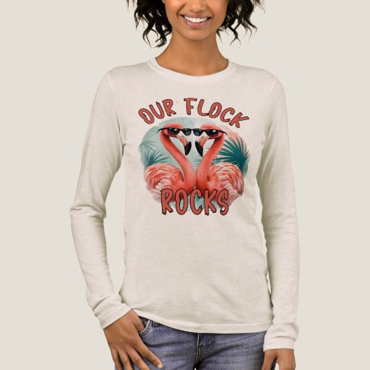 我々の群れの岩 トライブレンドＴシャツ (正面)