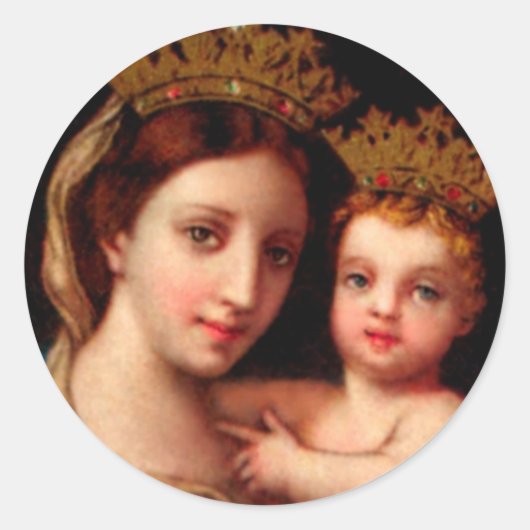 我々の自信 ラウンドシール (正面)