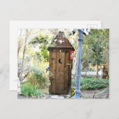 我々の裏庭の家 ポストカード (正面/裏面)