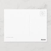 我々の裏庭の家 ポストカード (裏面)