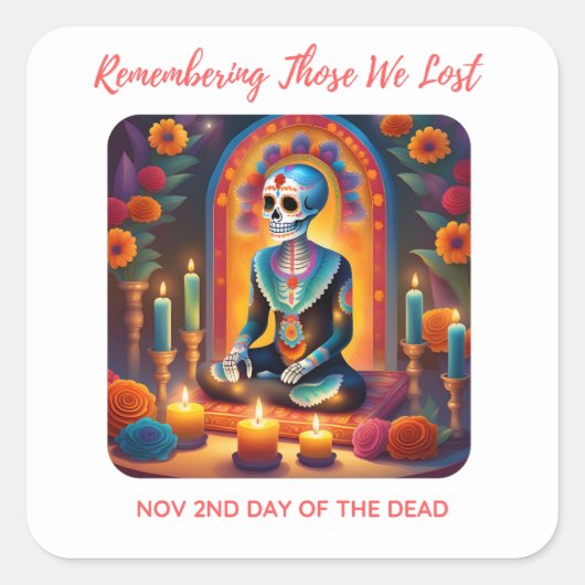 我々の記憶失った スクエアシール (正面)