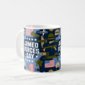我々の軍隊の名誉 コーヒーマグカップ (正面左)