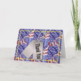 我々の軍隊カードに感謝 サンキューカード