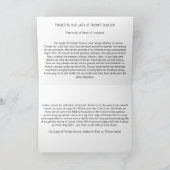 我々の迅速な成功の女性祈りの言葉 案内状 (内部)