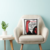 我々の進歩的な女性への連帯 クッション (椅子)