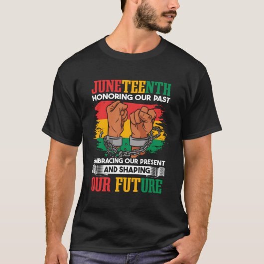 我々の過去を称える1865年7月4日 Tシャツ (正面)