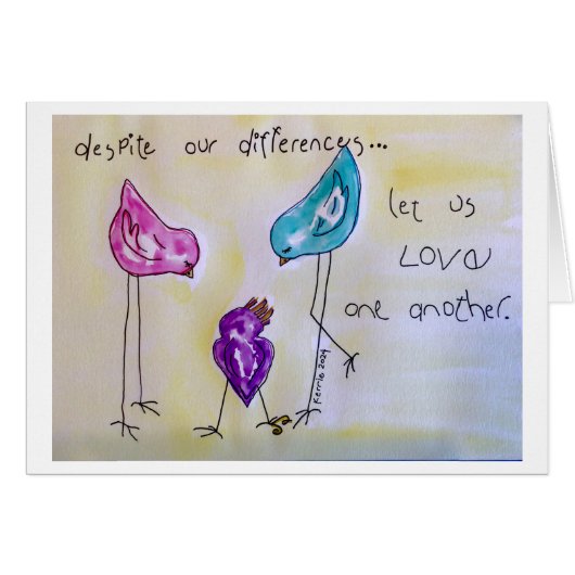 我々の違いにもかかわらず (正面横)