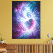 我々の銀河系の中心にあるブラックホール キャンバスプリント (インサイチュ (リビング))