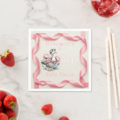 我々の間抜けガチョウは一誕生日になる スタンダードカクテルナプキン (インサイチュ)