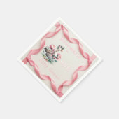 我々の間抜けガチョウは一誕生日になる スタンダードカクテルナプキン (角)