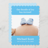 我々の青い歓喜の包みが届いた (正面/裏面)