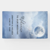 我々の魔法結婚の白鳥へようこそ 横断幕 (横)