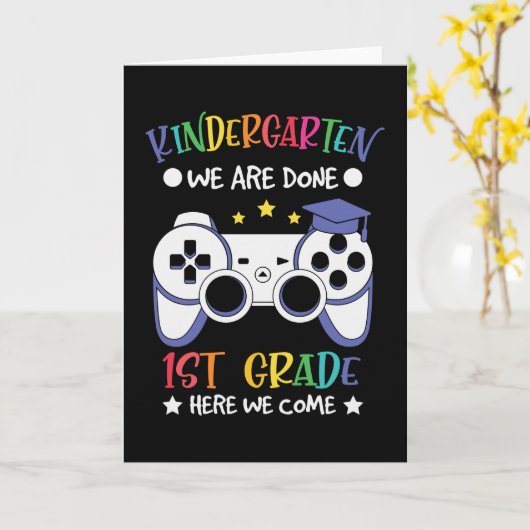 我々の1年生来 カード (黄色い花)