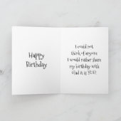 我々の「相互転が誕生日」にまだ「愛のロック/愛の」 カード (内部)