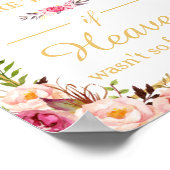 我々はあなたがフローラシックのサイン結婚になる知っている ポスター (角)