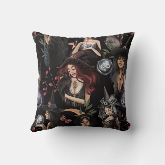 我々はあなたが燃えることができない魔女の娘だ クッション (裏面)